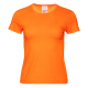 Футболка женская STAN хлопок/эластан 180,37W Оранжевый