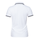 Рубашка поло женская STAN с окантовкой хлопок/полиэстер 185, 04BK Белый