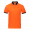 Рубашка поло мужская STAN с контрастными деталями хлопок/полиэстер 185, 04С Оранжевый