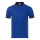 Рубашка поло мужская STAN с контрастными деталями хлопок/полиэстер 185, 04С Синий