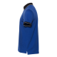 Рубашка поло мужская STAN с контрастными деталями хлопок/полиэстер 185, 04С Синий
