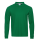 Рубашка поло унисекс STAN длинный рукав хлопок 185, 104LS Зелёный