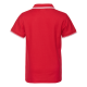Рубашка поло детская STAN с окантовкой хлопок/полиэстер 185, 04TJ Красный