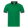 Рубашка поло мужская STAN с контрастными деталями хлопок/полиэстер 185, 04С Зелёный