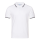 Рубашка поло мужская STAN с окантовкой хлопок/полиэстер 185, 04T Белый