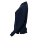 Рубашка поло женская STAN длинный рукав хлопок/полиэстер 185, 04SW Тёмно-синий