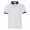 Рубашка поло мужская STAN с контрастными деталями хлопок/полиэстер 185, 04С Белый