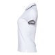 Рубашка поло женская STAN с окантовкой хлопок/полиэстер 185, 04BK Белый