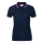 Рубашка поло женская триколор STAN хлопок/полиэстер 185, 04RUS Тёмно-синий