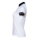 Рубашка поло женская STAN с контрастными деталями хлопок/полиэстер 185, 04CW Белый