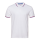 Рубашка поло мужская триколор STAN хлопок/полиэстер 185, 04RUS Белый