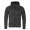 Толстовка унисекс STAN на молнии вязанный флис, 320, 67 Чёрный меланж