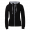 Толстовка женская STAN с капюшоном на молнии футер без начёса, 260, 61W Чёрный